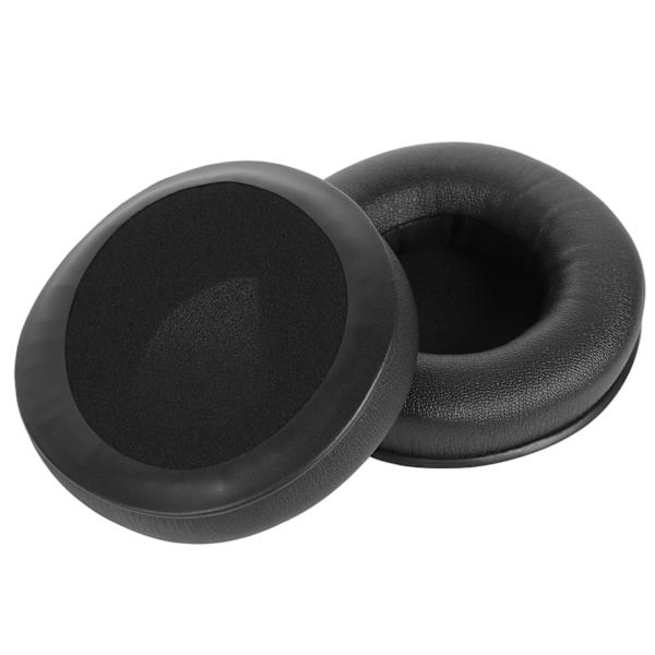 2 st mjuka svampöronkuddar för trådlösa Bluetooth-hörlurar för Razer Kraken Pro Svart