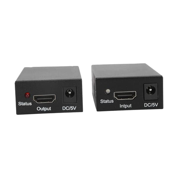 HD Multimedia Interface Signal Extender 1080P 196ft Signalförstärkare Repeater US-kontakt 100‑240V