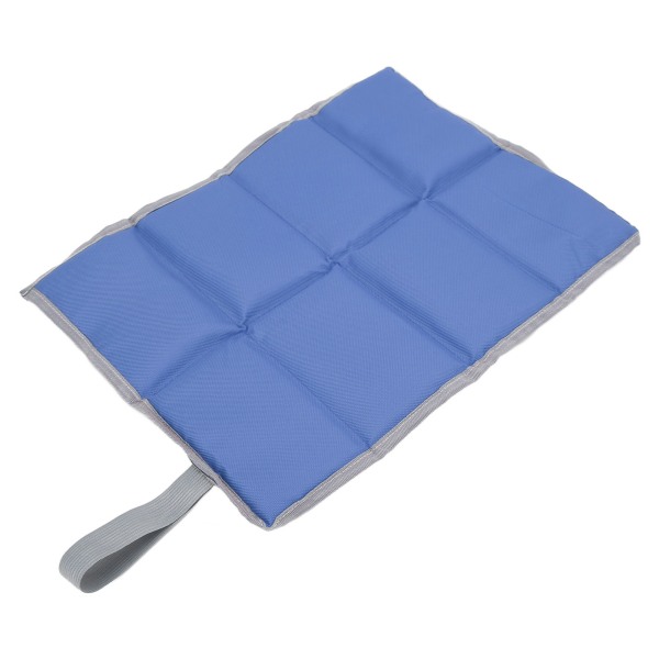 Picnic Cushion 3-kerroksinen paksuuntuva kosteudenkestävä vettä hylkivä luotettava ompelu ulkotyynyt Sininen