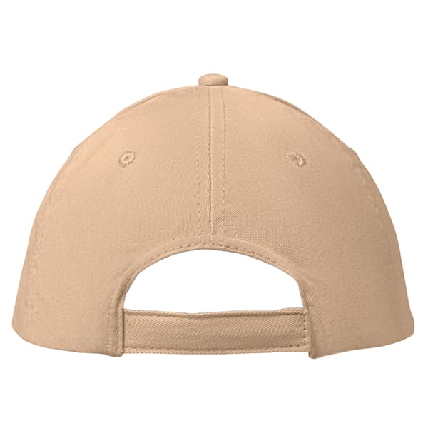 MidOcean Basie 6-panels caps One Size Ivory Ivory One Size