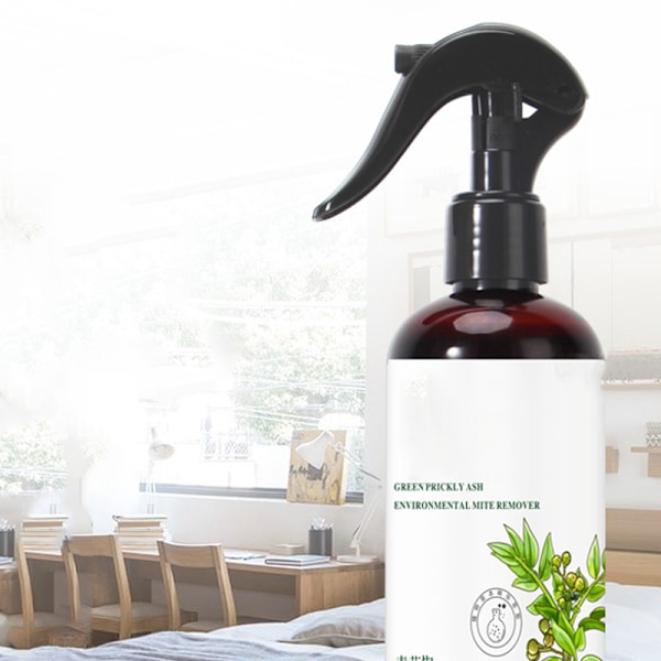 Midd-dreper Grønn Pepper Miljøvern Plast Midd Fjerning Spray for Seng Sofa Hjem 300ml