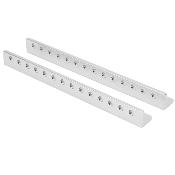 2 kpl Robotin alumiinipalkki, LS-muotoinen 14-reikäinen teollisuustarvikkeet 12 x 120 mm 3103-0014-0120