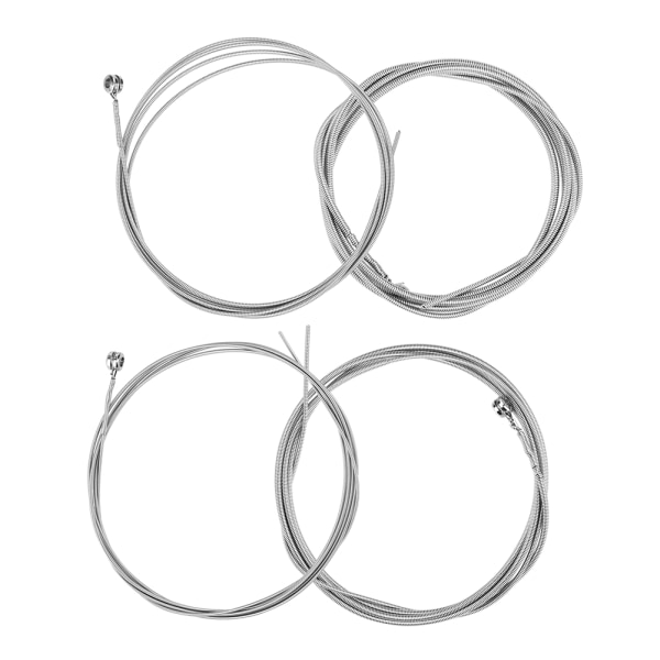 1 mm 1,4 mm 2 mm 2,5 mm Slitesterk 4-strengs elektrisk bassstrenger Instrumenttilbehør