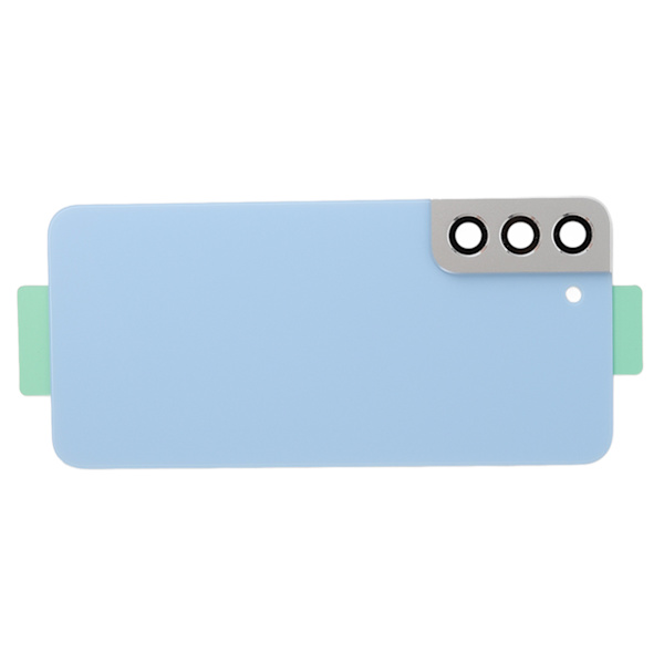 Bakre glassdekselpanel erstatning mobiltelefondeler for Samsung Galaxy S22 Plus S906U S906F blå