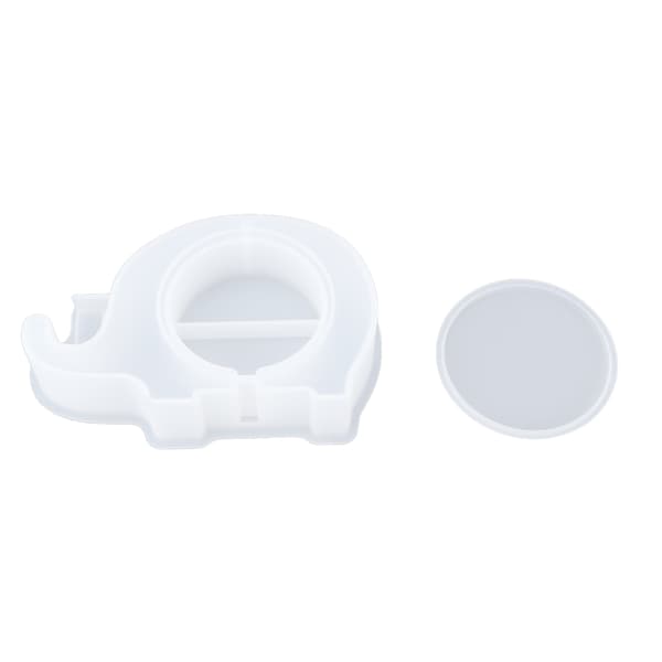 Spargrisform Silikon Djurform Epoxiharts Dropplim DIY Dekorativ Prydnadsform Elefant