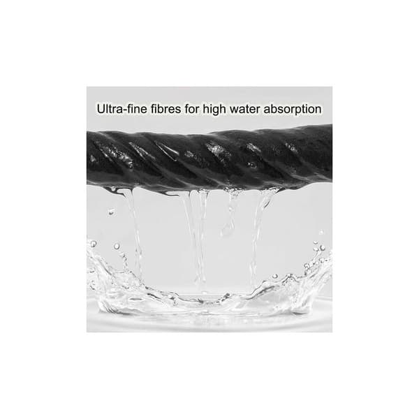 Magic Window Cleaning Cloth, 10 Pieces Thickened Magic Cleaning Cloths Strong Water Absorption Tool for Glass Car Home Kitchen Bathroom Grey