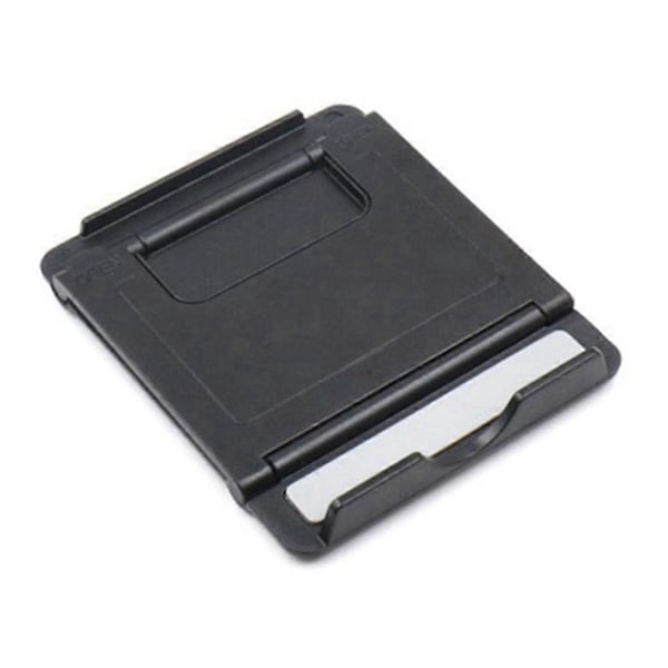 2x Tablet Stand Desktop Support Bærbar Dobbelt Foldestativ Egnet kompatibel med Ipad Tablet Stand Sort