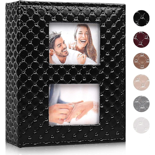 Album Holder Album Knappemønster Lær Cover Baby Bildealbum Familie Bildealbum
