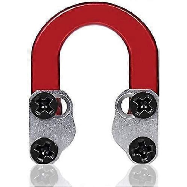 2 Pakker Bue D Loop Compound Bue Metal D Loop Metal D Ring Spænde Udgivelse Nocking Loop med Skruetrækkere til Jagttilbehør