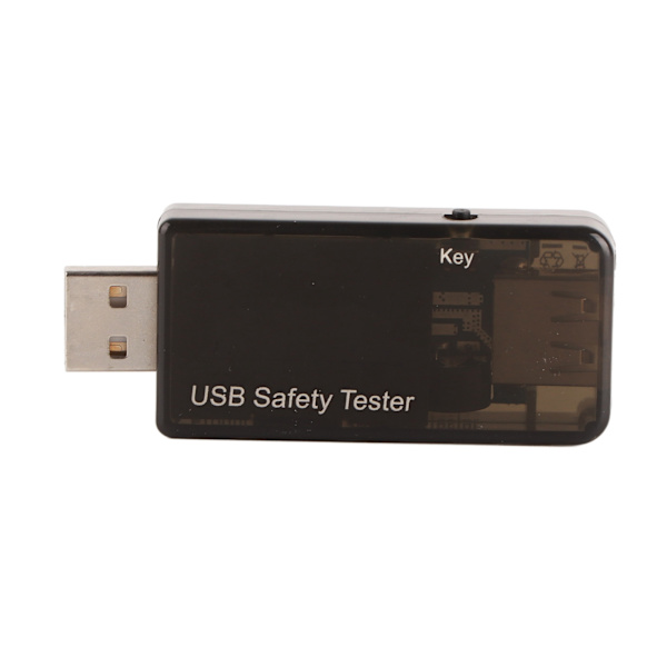 USB-tester Multifunktions-realtidsvisning Nøjagtig måling USB-spænding Strømmåler 0‑5.1A 3‑30V