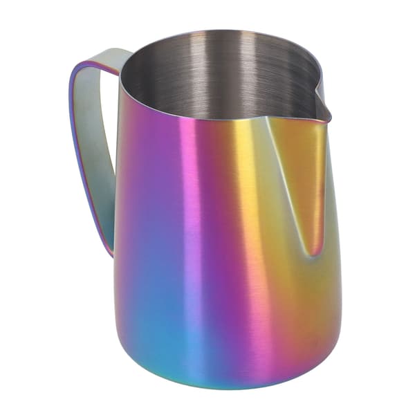 650 ml 22 oz mælkeskummerkande i rustfrit stål, farverig kaffedampekande