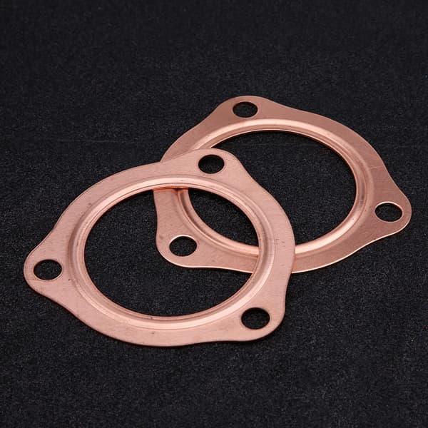 2st 2,5 tum Koppar Header Avgasgrenrör Packningar Återanvändbara för SBC BBC 302 350 454