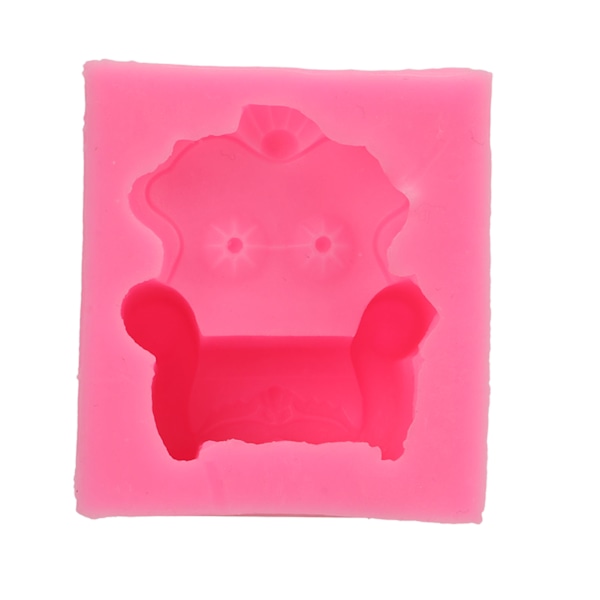 Silikoneforme Håndværksarbejde Sød form Fint håndværk DIY Sofa Fondantforme Chokoladeform til bageri