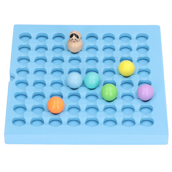 Puinen Matching Puzzle -lautapeli Rullaavat pallot Logiikka Ajattelu Lasten opettavaiset lelut