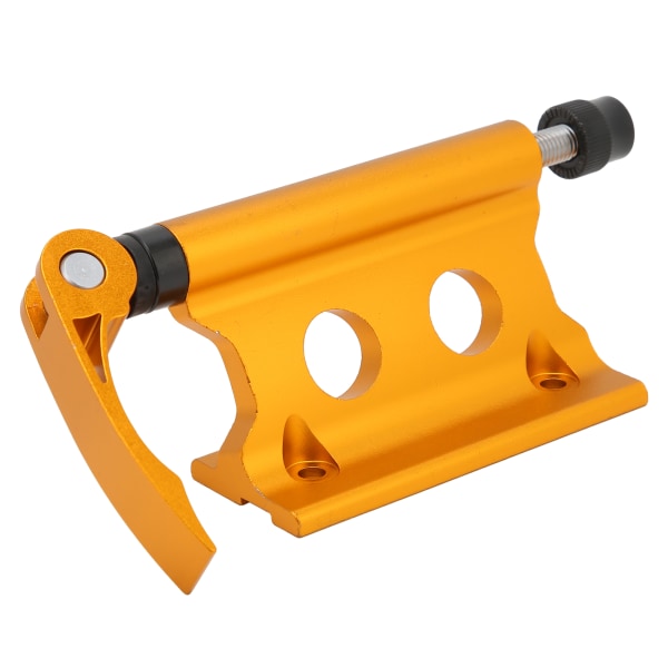 Sykkelgaffelfeste Quick Release Sykkelblokk Forgaffel Fixed Clip Bagasjeholder RackYellow