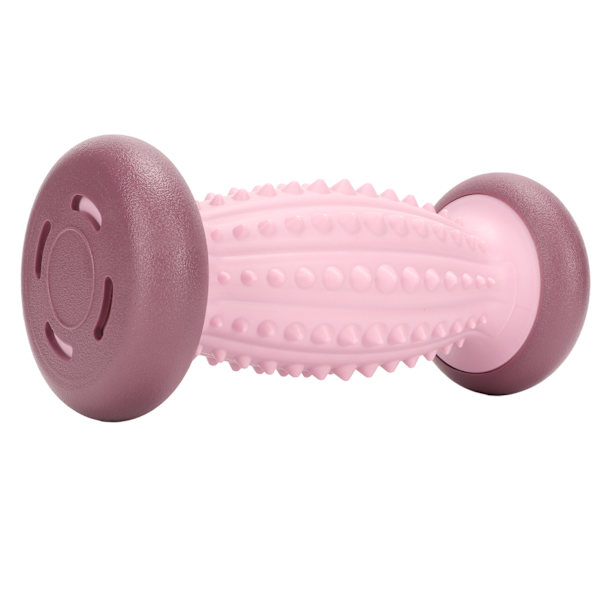 Jalkahierontarulla Syvähieronta Ergonominen ABS-jalkahierontatyökalu Jalkarullatyökalu ranteisiin Kaula Pinkki Purppura