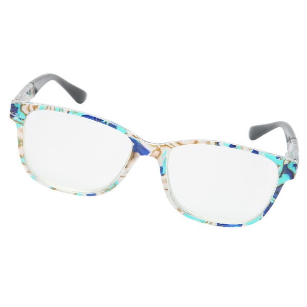 Unisex Män Kvinnor Äldre Glasögon High Definition Blå Ljusblockerande Läsglasögon+150