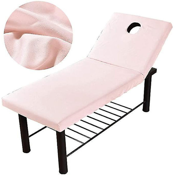 Spa Massasjebordtrekk Elastisk Kant Ensfarget Myk Polyester Allsidig Innpakning