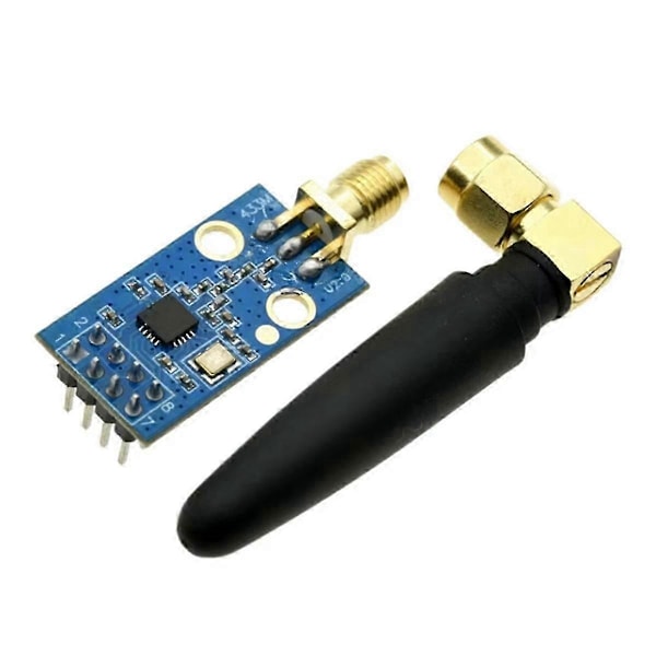 CC1101 Trådløs Modul med SMA Antenne Trådløs Transceiver Modul kompatibel med 433MHZ Forbedret Rekkevidde Kommu