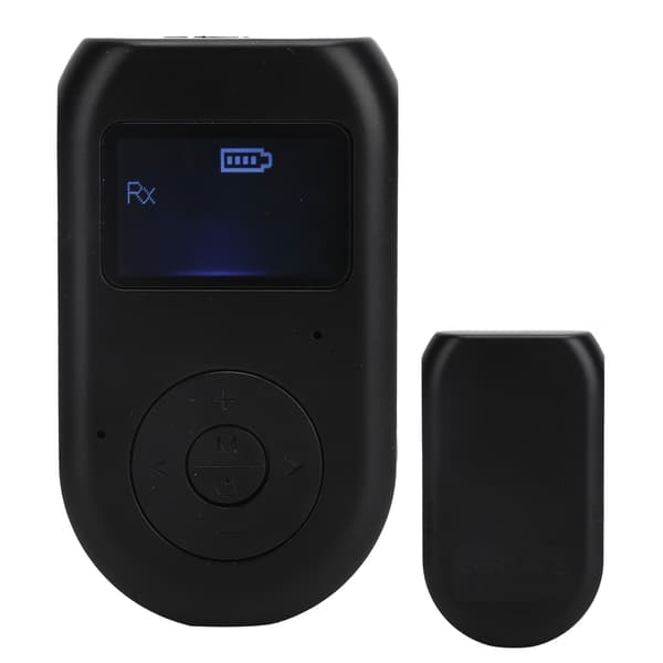 2 i 1 Bluetooth 5.0 Adapter Modtager Sender Audio Adapter med LCD-skærm Håndfri