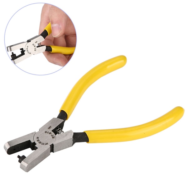 Läder Canvas Klocka Armband Punching Tool Watch Hålstanstång