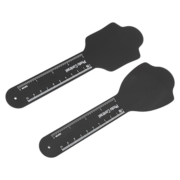 2kpl Dental Black Background Board Professional Alloy Dental Intraoraalinen valokuvauskontrasti suunhoitoon