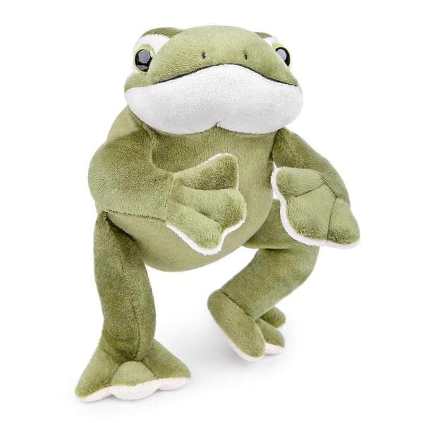 Funny Frog Plush Hand Puppet, Soft Stuffed Animal Doll for Kids' Role Play and Interactive Play