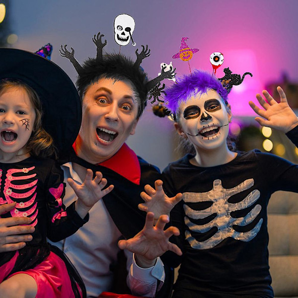 Halloween Spøgelsesdemon Sort Hårbånd Cosplay Party Pandebånd