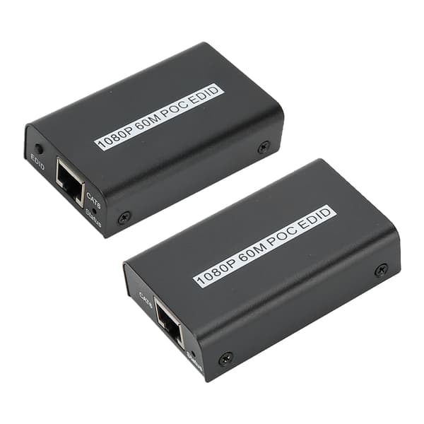 60M HD Multimedia Interface Enkeltkabelforlænger HDMI Netværkstransmission 1080P EDIDUK Stik