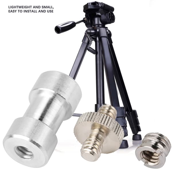 Metal Tripod Skrue Adapter til Lysstativ Paraply Kamera Holder