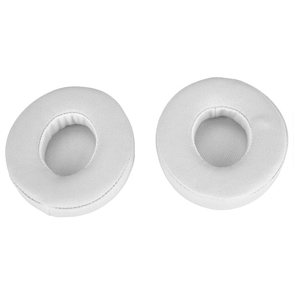 1 par öronkuddar för SOLO2.0 3.0 trådlöst Bluetooth-headset (vit)