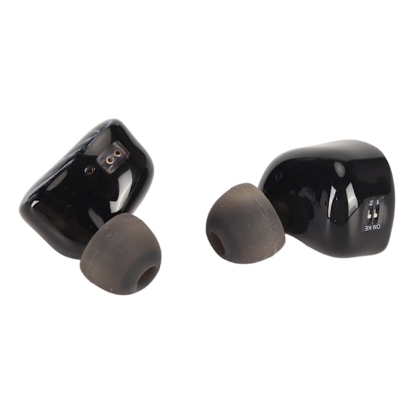 Dual Dynamic Drivers Earbuds 0,78 mm 2Pin Interface Manuel Tuning DD og BA IEM HiFi Stereo Earbuds