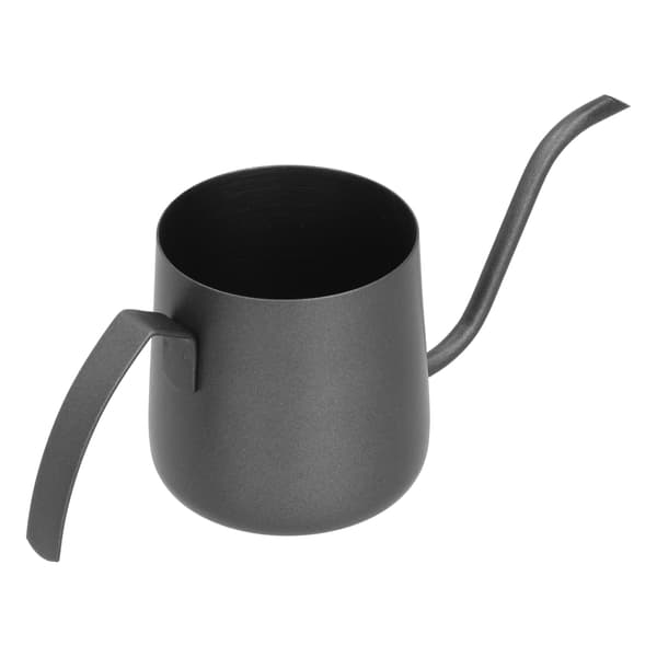 304 Rustfrit Stål PTFE Svanehalskedel med Indvendig Skala Hæld Over Kaffekande til Hjemmet 250ml Sort