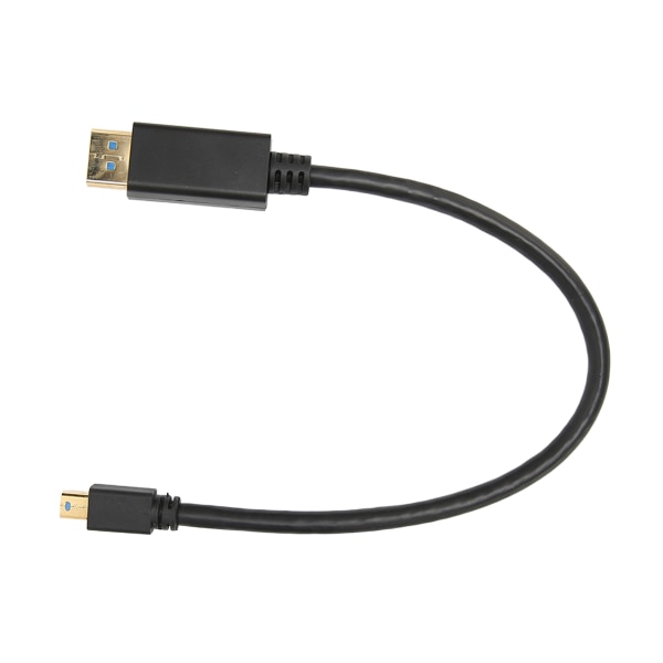 Mini DP - DisplayPort 8K -kaapeli 8K 60 HZ 4K 144 HZ 2K 165 Hz 32,4 Gbps kaksisuuntainen lähetys 30 cm Mini DP - DP -kaapeli