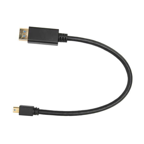 Mini DP til DisplayPort 8K kabel 8K 60HZ 4K 144HZ 2K 165Hz 32,4Gbps Tovejs transmission 30cm Mini DP til DP kabel
