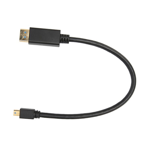 Mini DP till DisplayPort 8K-kabel 8K 60HZ 4K 144HZ 2K 165Hz 32,4Gbps dubbelriktad överföring 30cm Mini DP till DP-kabel