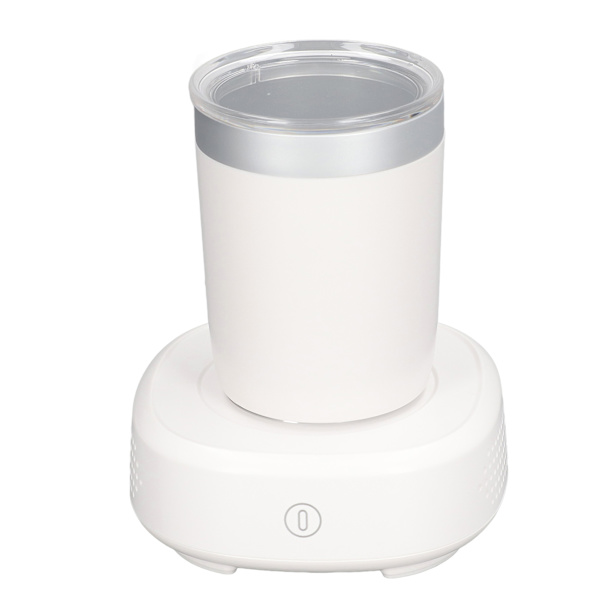 36W Hjem Hurtig Krus Kop Køler Desktop Kaffe Drik Mælk Øl Varmer Køler Hvid 100‑240V EU Stik