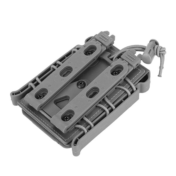 5,56 mm/7,62 mm gevär Mag Pouch Pistol Magasin Carrier Utomhus Taktisk Tillbehör Grå