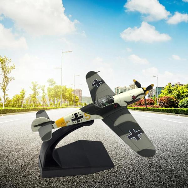 1:72 Skala Jaktplan Diecast Jaktplansmodell Leksak för Skrivbord