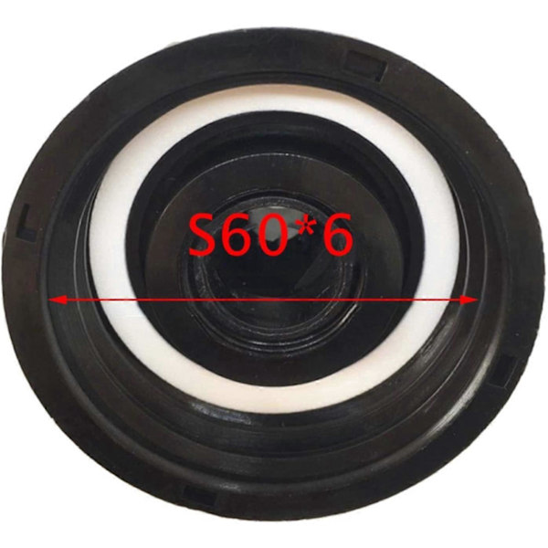 IBC 1000L Plastkranbeslag, 60mm Grov Gjenget Dreneringstankadapter for Badekaradapter Hagekran, 20/25/32mm Export32mm