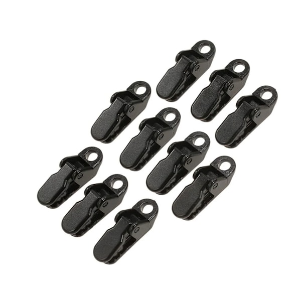 10 kpl pidike Markiisikiinnikkeet Snap Ripustimet Teltta Camping Survival Tighten Tool Telttatarvike