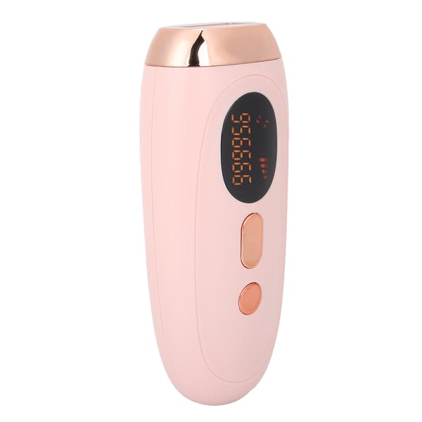 500 000 blinker hårfjerner permanent smertefri helkroppsbruk hjemmehårfjerner rosa 100-240V US-plugg