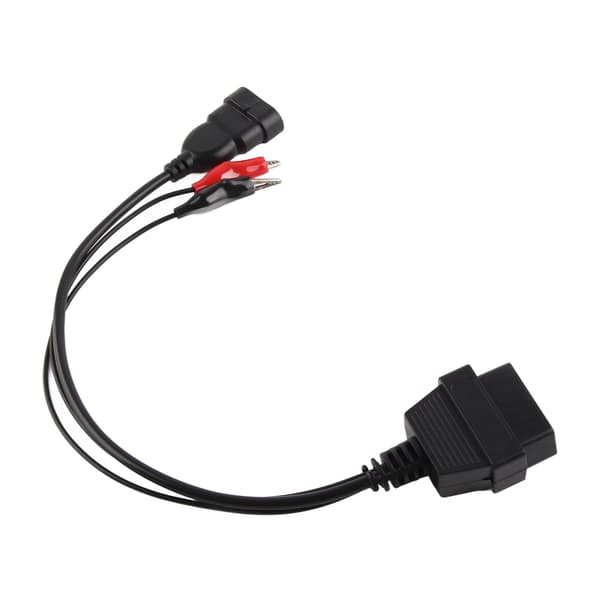 3-benet til 16-benet OBD2 Adapter Connector Diagnostisk Kabel til Fiat Alfa Lancia