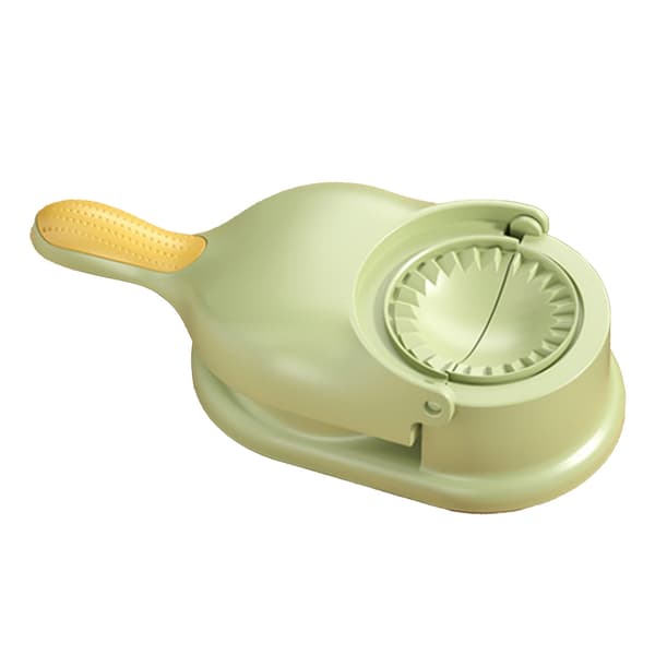 Dumpling Maker PP Manuell Dumpling Skin Maker Formpressmaskin DIY-verktyg för hemköket Grön