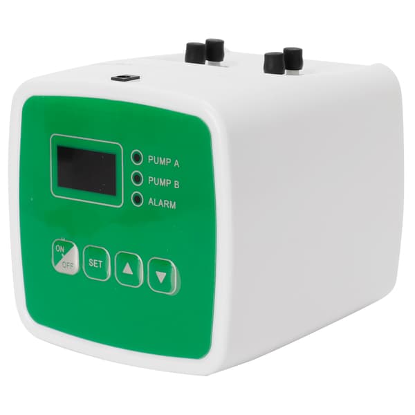 Automatisk vandingssystem USB intelligent havevandingstimer 100-240V dobbeltpumpesæt EU-stik