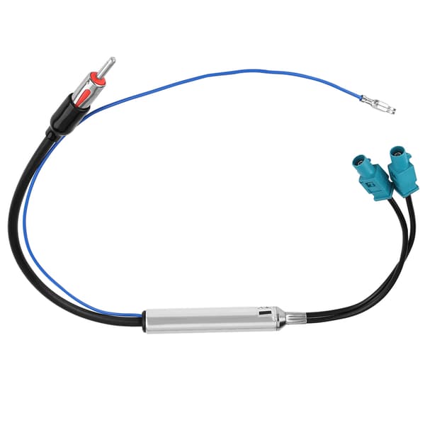 Bilradio Stereo Antenne Adapter Dobbel Fakra til Mannlig Din Kabel for Audi Skoda