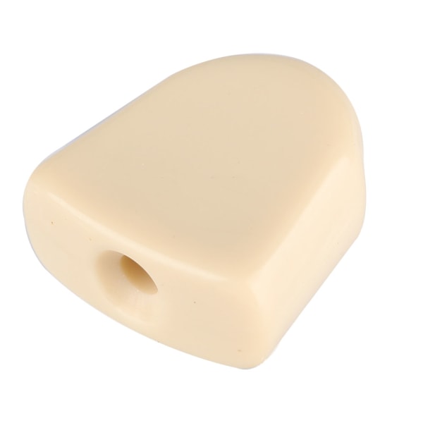 6 kpl/ set konepäät akryylipainikkeet kitaralle (beige)