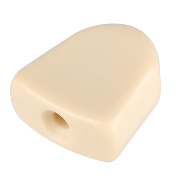 6 stk./sæt stemmeskruer maskinhoveder akrylknapper til guitar (beige)