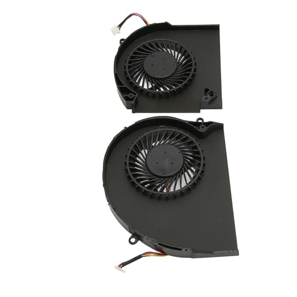 CPU GPU Kylfläkt Snabb Värmeavledning Hållbar Bärbar Ersättnings CPU GPU Fläkt för Dell Alienware 17 R4 R5 P31E