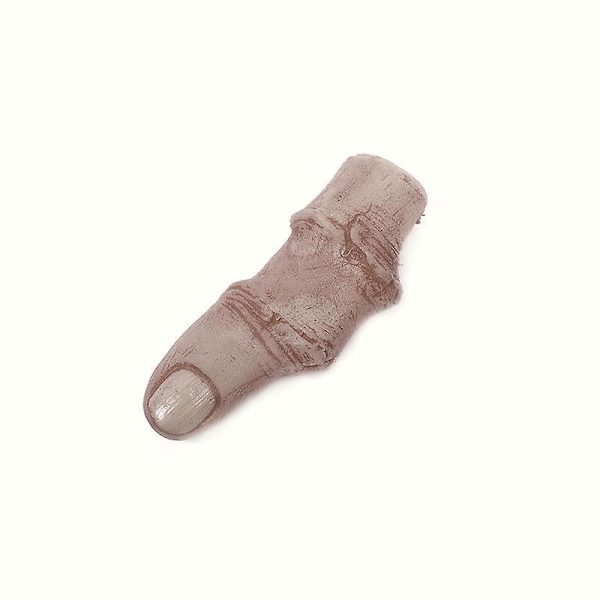 Realistiset irronneet sormen rekvisiitat Halloweeniin, kummitustaloon, teatteriin - 6 kpl